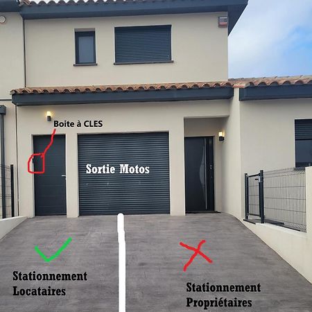 Studio Vue Montagne Rivesaltes Exterior foto